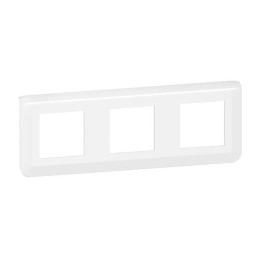 Legrand - Plaque de finition horizontale Mosaic pour 3x2 modules blanc - EU - Réf : 277806L