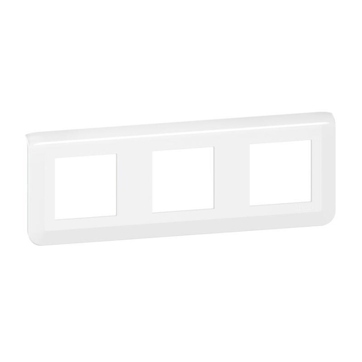 Legrand - Plaque de finition horizontale Mosaic pour 3x2 modules blanc - EU - Réf : 277806L