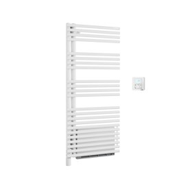 Acova - Sèche-serviettes électrique pivotant asymétrique à gauche Cala Twist- 500W - Réf : TLNLT-112-050IFS