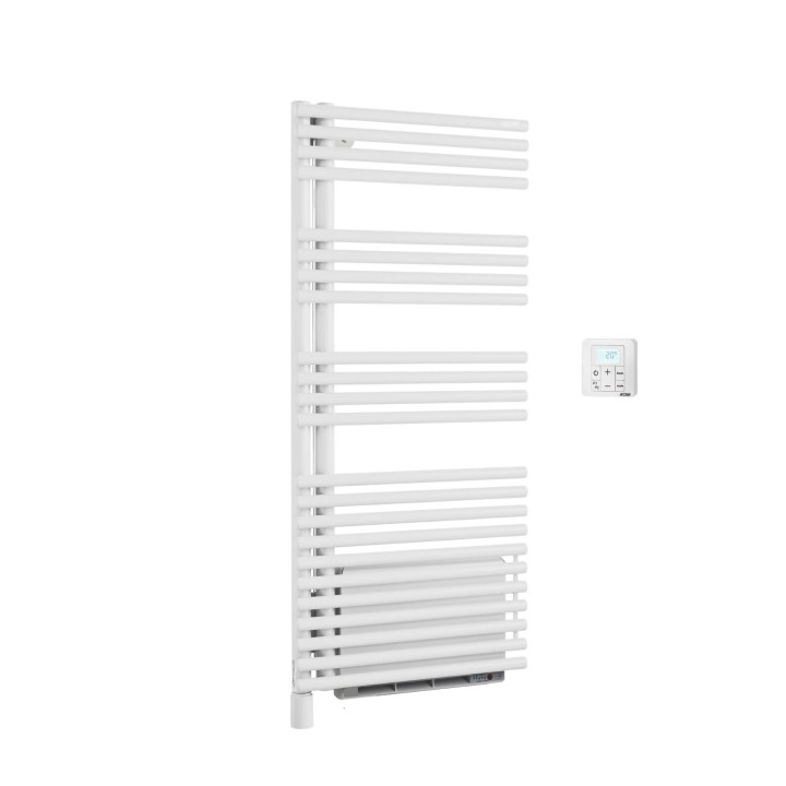 Acova - Sèche-serviettes électrique pivotant asymétrique à gauche Cala Twist- 500W - Réf : TLNLT-112-050IFS