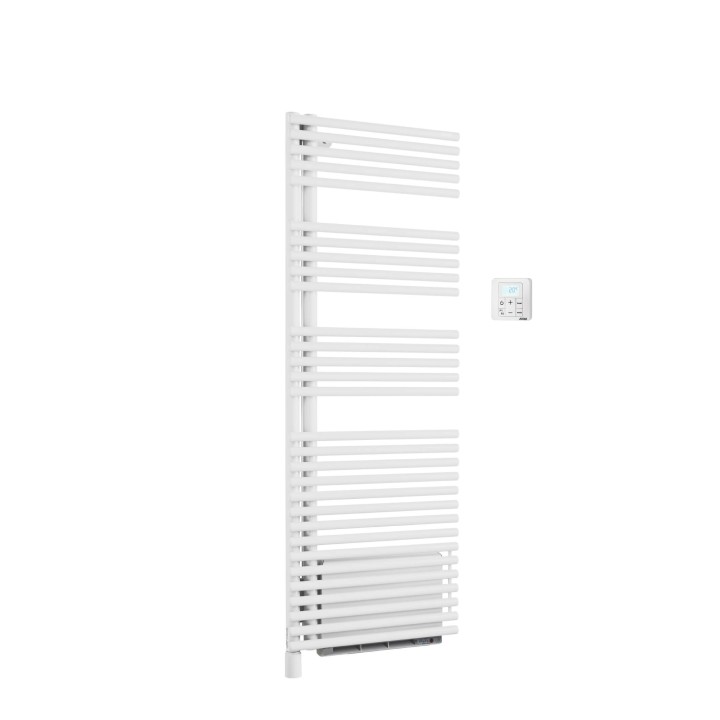 Acova - Sèche-serviettes électrique pivotant asymétrique à gauche Cala Twist- 750W - Réf : TLNLT-145-050IFS