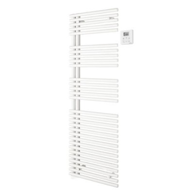 Acova - Sèche-serviettes électrique asymétrique à gauche Cala - 500W - Réf : TLNL-050-40/GF
