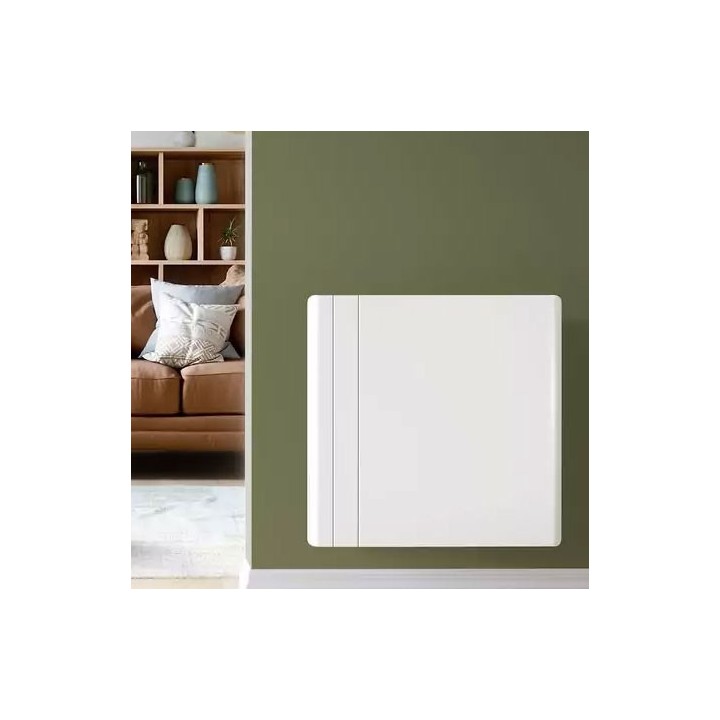 Intuis - Radiateur fonte active - Chamane - Blanc - 750W - Horizontal - Réf : M119112