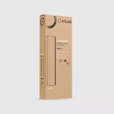 Intuis - Radiateur fonte active - Chamane - Blanc - 1000W - Vertical - Réf : M119213