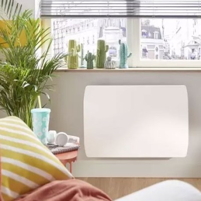 Intuis - Radiateur chaleur douce - Oslo 2 - Blanc - 1250W - Horizontal - Réf : M163114