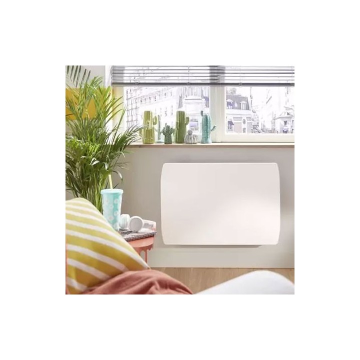 Intuis - Radiateur chaleur douce - Oslo 2 - Blanc - 1250W - Horizontal - Réf : M163114