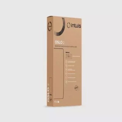 Intuis - Radiateur chaleur douce - Oslo 2 - Blanc - 1500W - Vertical - Réf : M163215