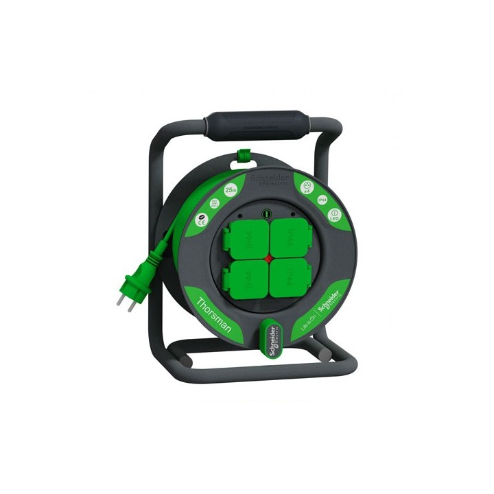 Thorsman - Enrouleur chantier - 25m - HO7RNF - 3G 2,5mm² - IP44 - réf : IMT33150