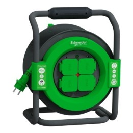 Schneider - Thorsman - Enrouleur chantier 4 prises - 40m - HO7RNF - 3G 1,5mm² - IP44 - Réf : IMT33161