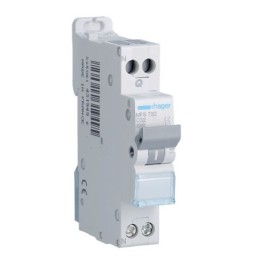Hager - Disjoncteur 1P+N 3kA C 32A Auto - Réf: MFS732