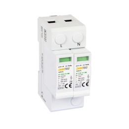 Ohmtec - Parafoudre Monophasé - 15/40Ka - Avec cartouche détachable - Réf : 423570