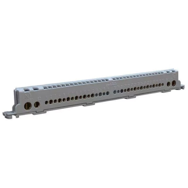Digital Electric - Barette de terre 14 Entrées pour coffret IP65 12/18 Mod  - Réf : 07193