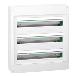Schneider PrismaSeT XS - Coffret plastique saillie 3 rangées 24 modules - sans porte - Réf : LVSXT324