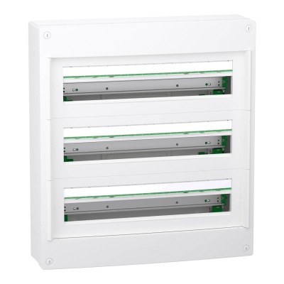 Schneider PrismaSeT XS - Coffret plastique saillie 3 rangées 24 modules - sans porte - Réf : LVSXT324