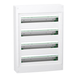 Schneider PrismaSeT XS - Coffret plastique saillie 4 rangées 24 modules - sans porte - Réf : LVSXT424