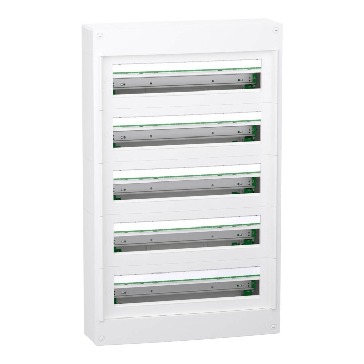 Schneider PrismaSeT XS - Coffret plastique saillie 5 rangées 24 modules - sans porte - Réf : LVSXT524