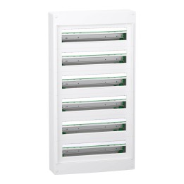 Schneider PrismaSeT XS - Coffret plastique saillie 6 rangées 24 modules - sans porte - Réf : LVSXT624