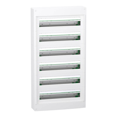 Schneider PrismaSeT XS - Coffret plastique saillie 6 rangées 24 modules - sans porte - Réf : LVSXT624