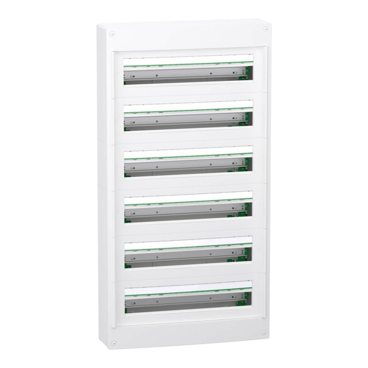Schneider PrismaSeT XS - Coffret plastique saillie 6 rangées 24 modules - sans porte - Réf : LVSXT624