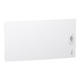 Schneider PrismaSeT XS - Porte pleine RAL9003 pour coffret saillie 1 rangée 24 modules - Réf : LVSXDP124