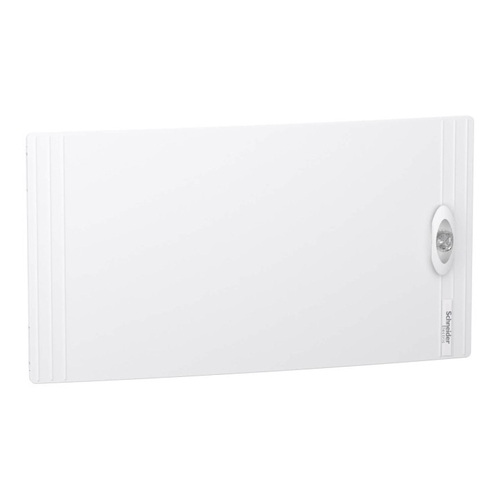 Schneider PrismaSeT XS - Porte pleine RAL9003 pour coffret saillie 1 rangée 24 modules - Réf : LVSXDP124