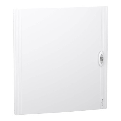 Schneider PrismaSeT XS - Porte pleine RAL9003 pour coffret saillie 3 rangées 24 modules - Réf : LVSXDP324