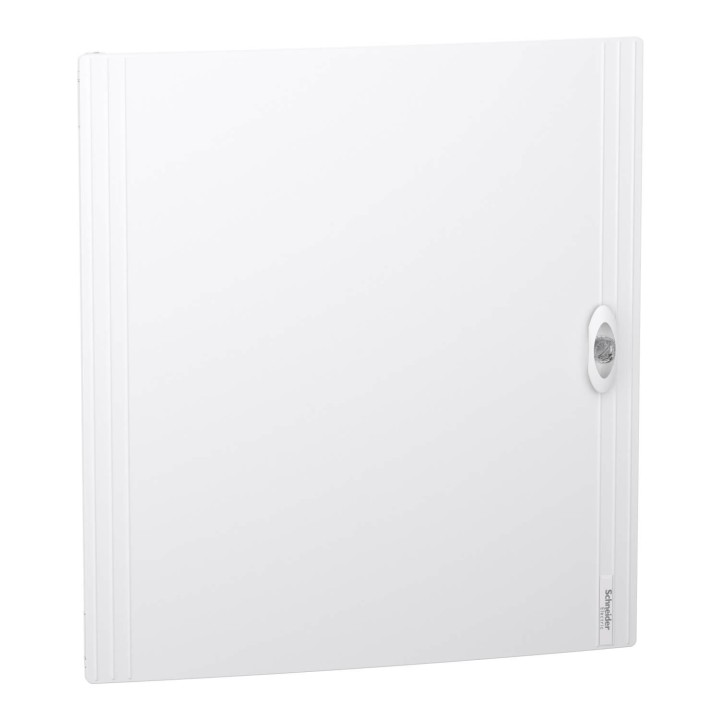 Schneider PrismaSeT XS - Porte pleine RAL9003 pour coffret saillie 3 rangées 24 modules - Réf : LVSXDP324