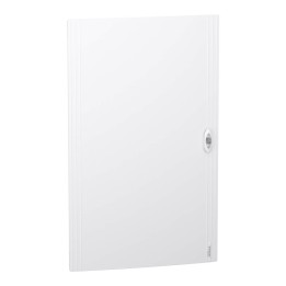 Schneider PrismaSeT XS - Porte pleine RAL9003 pour coffret saillie 5 rangées 24 modules - Réf : LVSXDP524