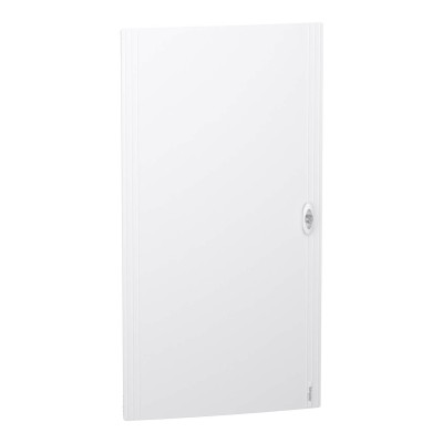 Schneider PrismaSeT XS - Porte pleine RAL9003 pour coffret saillie 6 rangées 24 modules - Réf : LVSXDP624