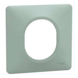 Ovalis - Plaque de finition - 1 poste Sauge - Réf : S320702A