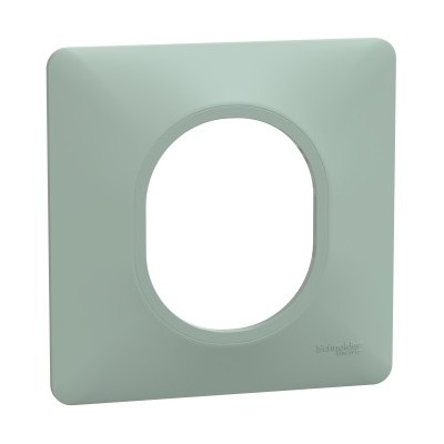 Ovalis - Plaque de finition - 1 poste Sauge - Réf : S320702A