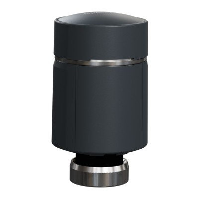 Schneider - Wiser - Tête de vanne thermostatique connectée liaison zigbee - anthracite - Réf : CCTFR6101