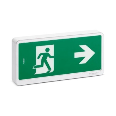 Schneider - Exiway Light Bloc de secours Evacuation IP65 SATI - Réf : OVA59111