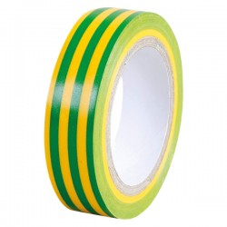 Eur'Ohm - Ruban vert/jaune 15x10 mm - Réf : 72001