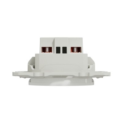 Schneider Odace - Prise de courant 2P - Blanc - Réf : S520033
