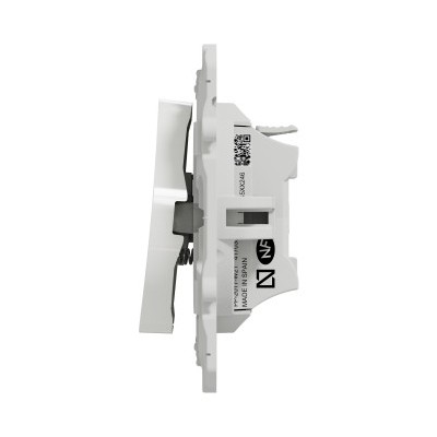 Schneider Odace - Poussoir avec symbole "Carillon" - Blanc - Réf : S520246