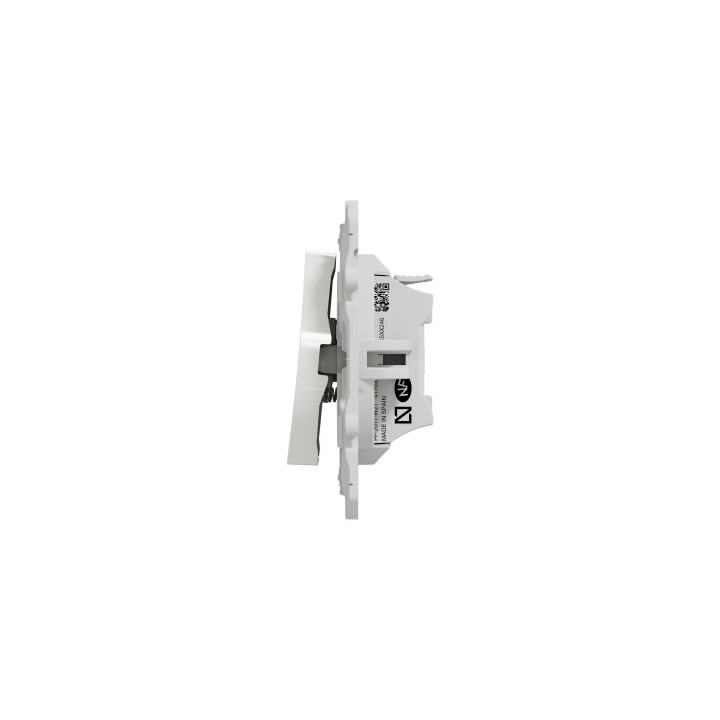 Schneider Odace - Poussoir avec symbole "Carillon" - Blanc - Réf : S520246