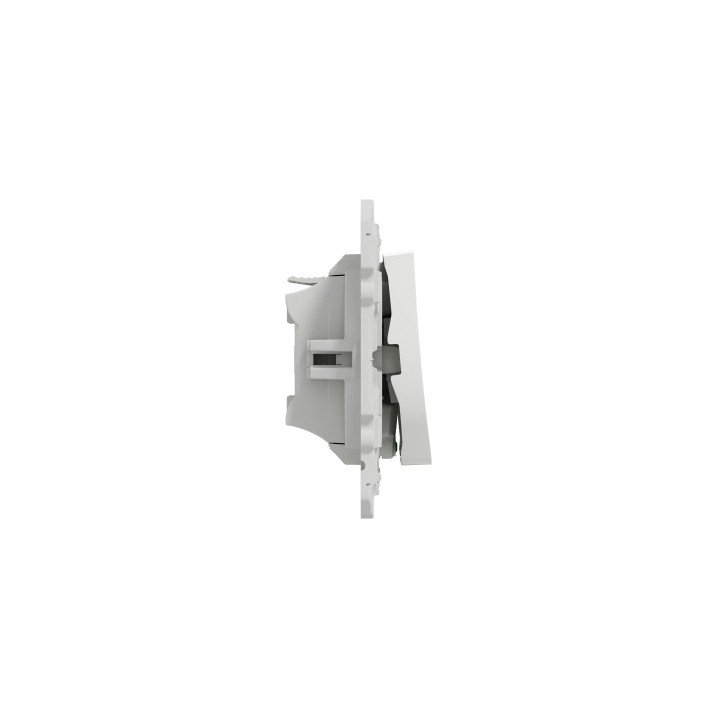 Schneider Odace - Bouton Poussoir Lumineux - Blanc - Basse Consomation - Réf : S520276
