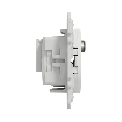 Schneider Odace - Prise TV /FM / SAT - Blanc - Réf : S520461