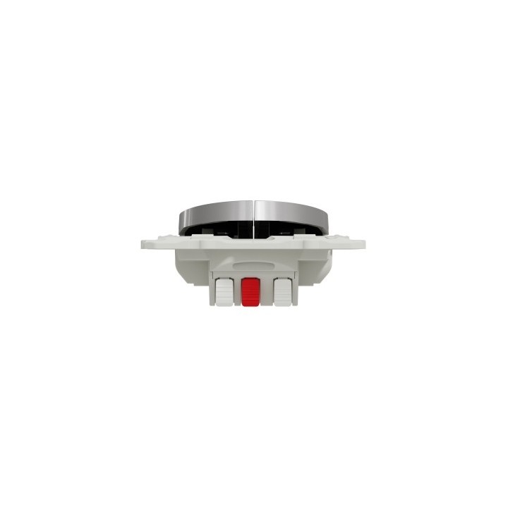 Schneider Odace - Double Interrupteur Va et Vient - Alu - Réf : S530214