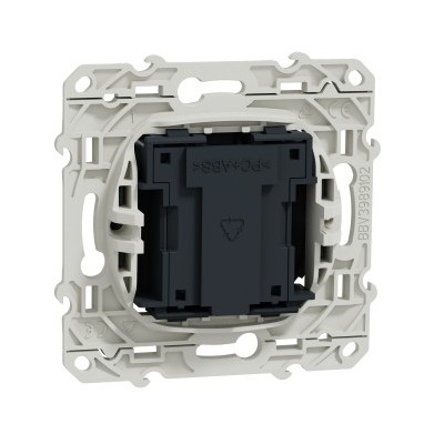 Schneider Odace - Conjoncteur en T - Anthracite - 8 Contacts - Réf : S540496