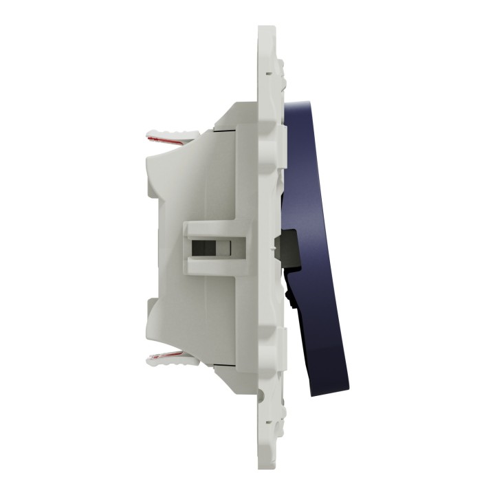 Schneider - Odace - double va-et-vient - cobalt - Réf : S550214