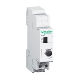 Schneider -Acti9 MINs - minuterie 30s..20mn - contact 16A/230Vca - marche forcée - Réf : CCT15232