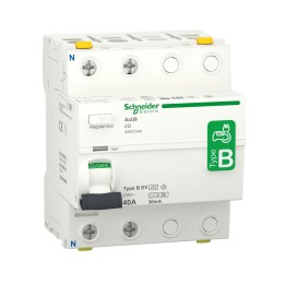 Schneider - Acti9 iID - interrupteur différentiel - 2P - 40A - 30mA - type B - EV - 230V - Réf : A9Z51240