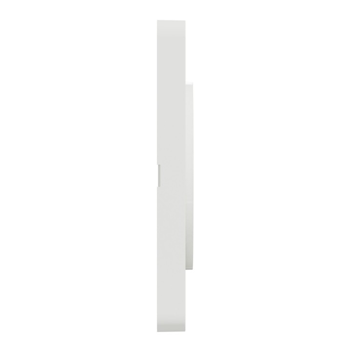 Schneider - Odace Touch - plaque de finition 1 poste - blanc RAL9003 - Réf : S520802