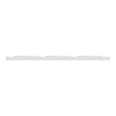 Schneider - Odace Touch - plaque - blanc 3 postes horiz. ou vert. entraxe 71mm - Réf : S520806
