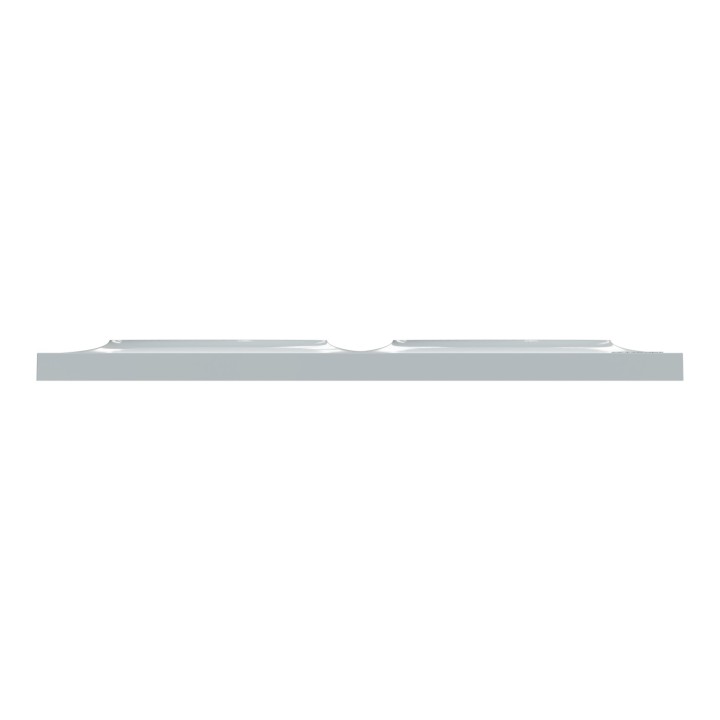 Schneider - Odace Styl - plaque Sable - 2 postes horizontaux ou verticaux entraxe 71mm - Réf : S520704B1