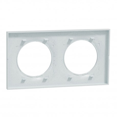Plaque LEGRAND MOSAIC 3x2 Modules - Blanc Horizontal 71mm