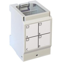 Legrand -  Support pour 4 connecteurs RJ45 LCS³ pour coffret de communication - Réf : 413180
