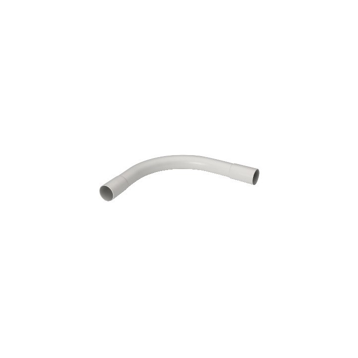 Schneider - Mureva, coude pour tube GT 3321 - PVC - Ø25 mm - Gris - IP40 - Réf : IMT53325